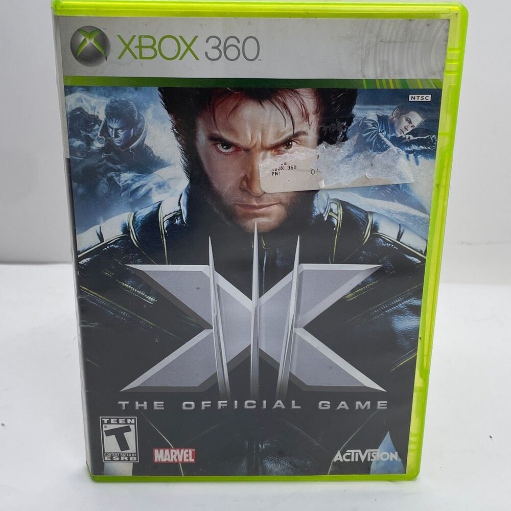 X-Men: The Official Game X360 (Microsoft Xbox 360, 2006) Complete W/ Manual